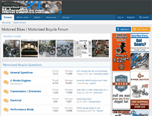 Tablet Screenshot of motoredbikes.com